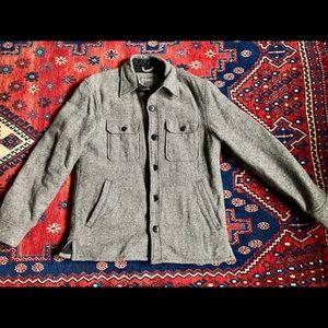 LL Bean Signature Herringbone Shirt Jacket